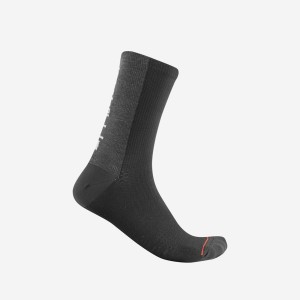 Sosete Barbati Castelli BANDITO WOOL 18 Negrii | 81MSQNUTW