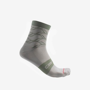 Sosete Dama Castelli CLIMBER'S 3.0 12 CM Gri | 10FXQGUIJ