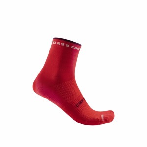 Sosete Dama Castelli ROSSO CORSA W 11 Rosii | 27OBITLKN