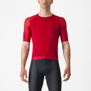 Tricou Barbati Castelli AERO RACE 7.0 Rosii | 39WOVZXJG