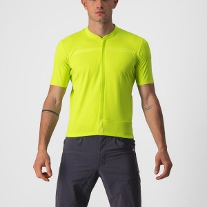 Tricou Barbati Castelli UNLIMITED ALLROAD Verzi Deschis | 69QPBGLJT