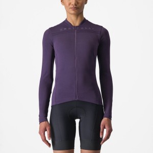 Tricou Dama Castelli ANIMA 4 LONG SLEEVE Violet | 34VSWUERZ