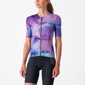 Tricou Dama Castelli UNLIMITED PRO W Violet | 65HNWDPJR