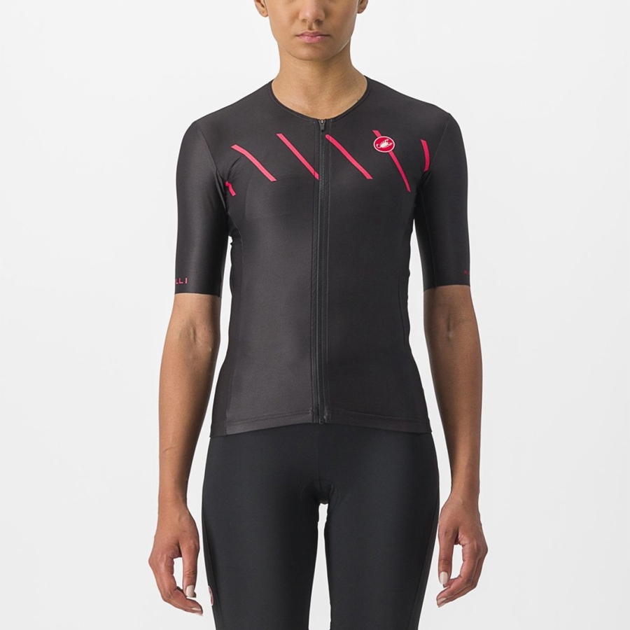 Costume Dama Castelli FREE SPEED 2 W RACE TOP Negrii | 42OGUNSBJ