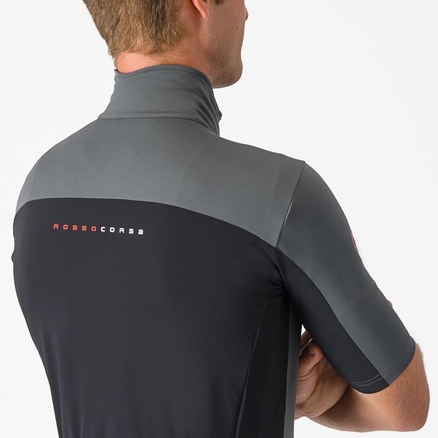 Geaca Barbati Castelli PERFETTO RoS 2 WIND Gri | 74MYVTSJR