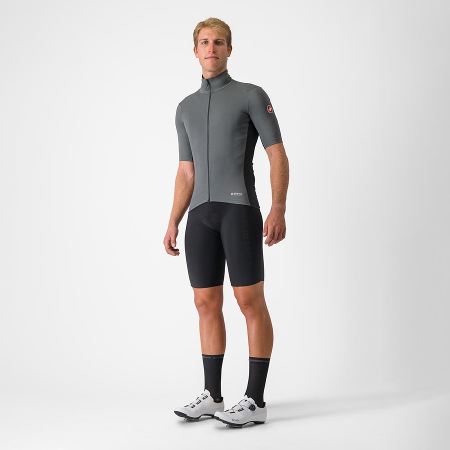 Geaca Barbati Castelli PERFETTO RoS 2 WIND Gri | 74MYVTSJR