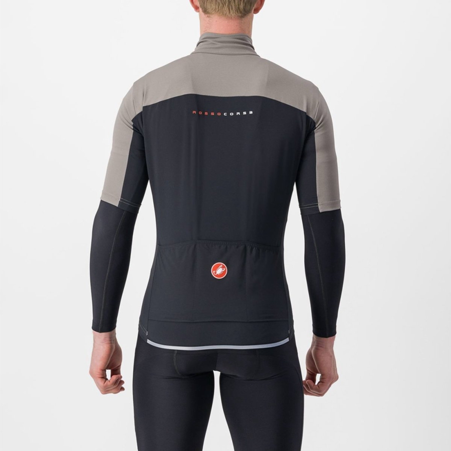 Geaca Barbati Castelli PERFETTO RoS 2 WIND Gri | 68LTBDVYH