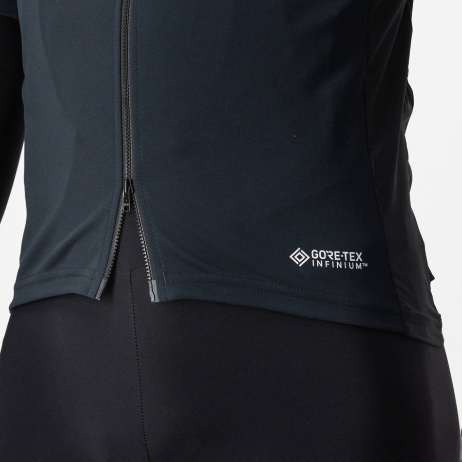 Geaca Barbati Castelli PERFETTO RoS 2 WIND Negrii | 83NRXWBMZ