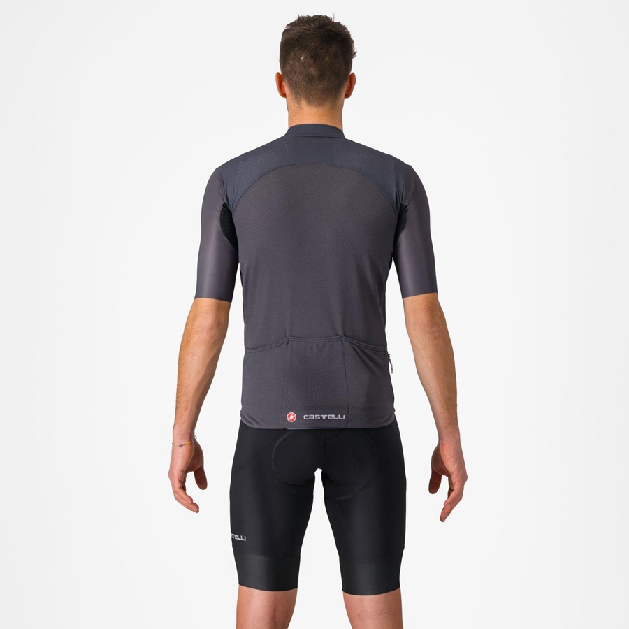 Pantaloni Scurti Barbati Castelli ENDURANCE 3 Negrii | 92YWQFKMS