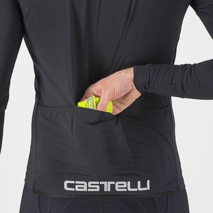 Protecţie Barbati Castelli SQUADRA STRETCH Verzi Deschis Gri Inchis | 58SZVMAKJ