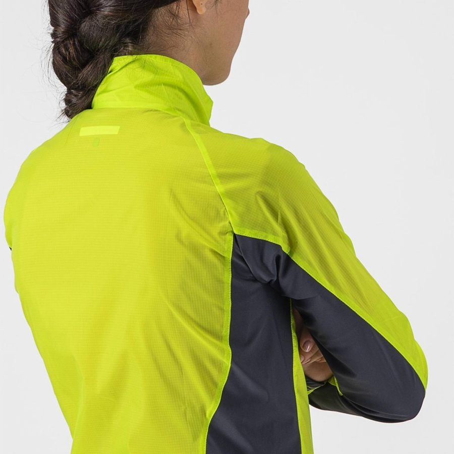 Protecţie Dama Castelli SQUADRA STRETCH W Verzi Deschis Gri Inchis | 02CVGEFQL