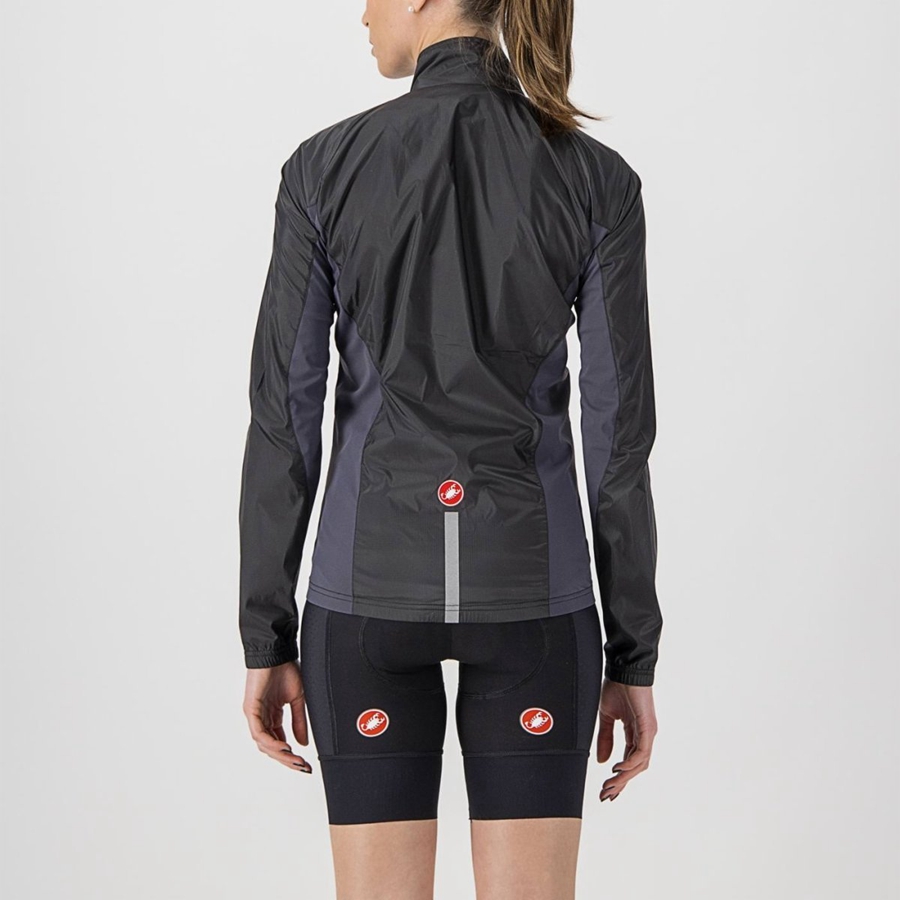 Protecţie Dama Castelli SQUADRA STRETCH W Negrii Gri Inchis | 37XIOPHUB