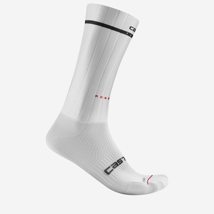 Sosete Barbati Castelli FAST FEET 2 Albi | 83UOCRPGK