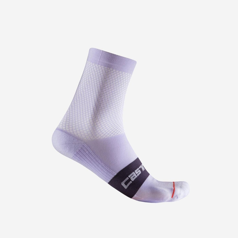 Sosete Dama Castelli ESPRESSO W 12 Violet | 04JCPWGEU