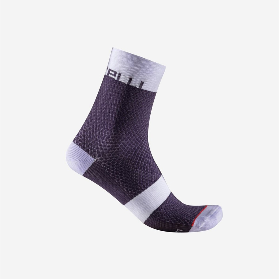 Sosete Dama Castelli VELOCISSIMA 12 Violet | 81UECORKN