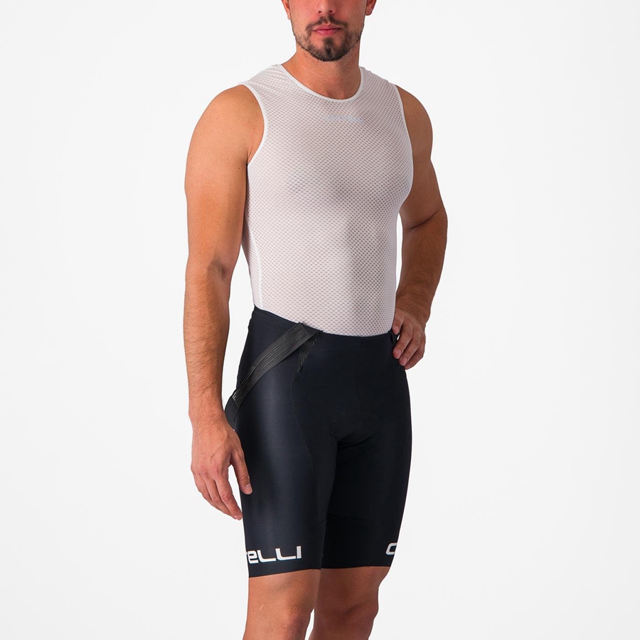 Strat De Baza Barbati Castelli PRO MESH 2.0 SLEEVELESS Albi | 38XUMWLKS