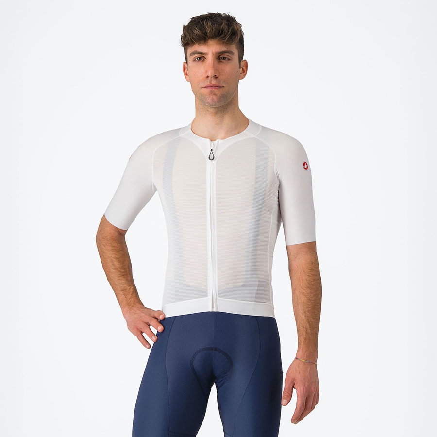 Tricou Barbati Castelli AERO RACE 7.0 Albi | 80LJTDYBV