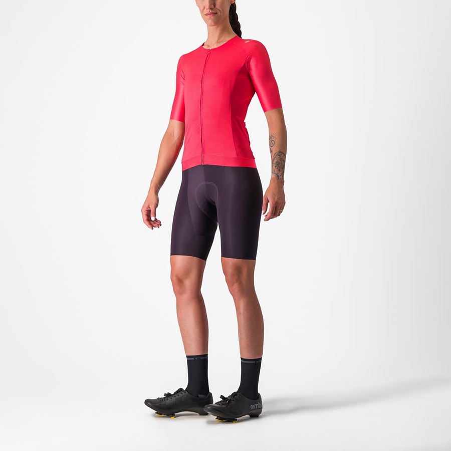 Tricou Dama Castelli AERO PRO 7.0 W Rosii | 90ZRGVFLX