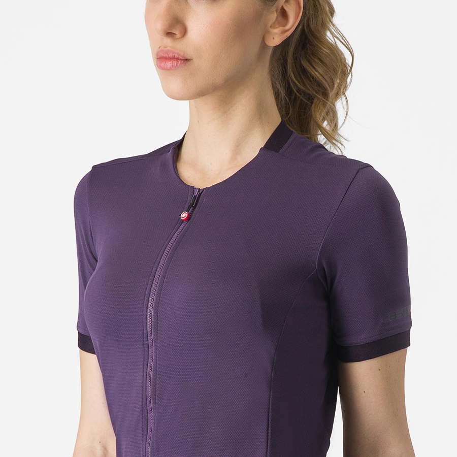 Tricou Dama Castelli LIBERA Violet | 86XNLWDTY